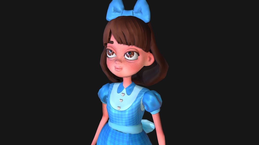 Dorothy Gale 3d model