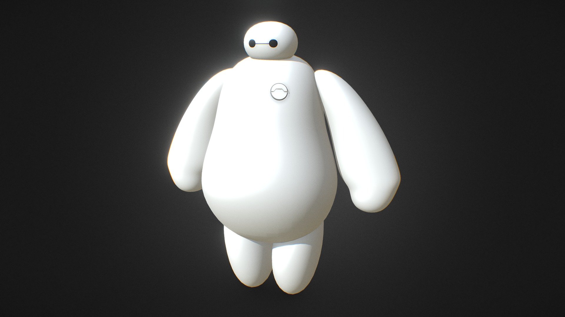 Baymax! 3D Model 3d model