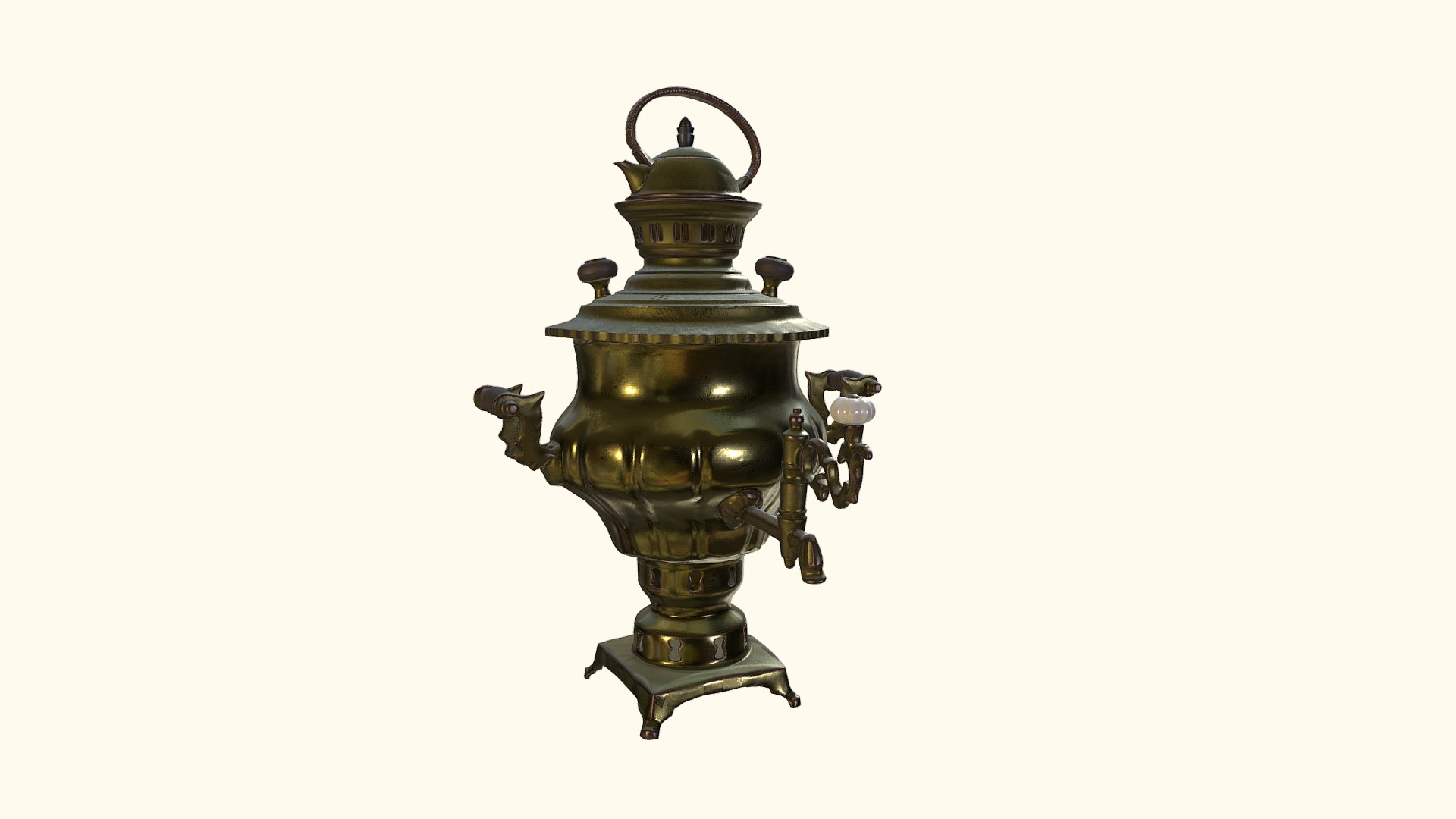 Ottoman 3d model