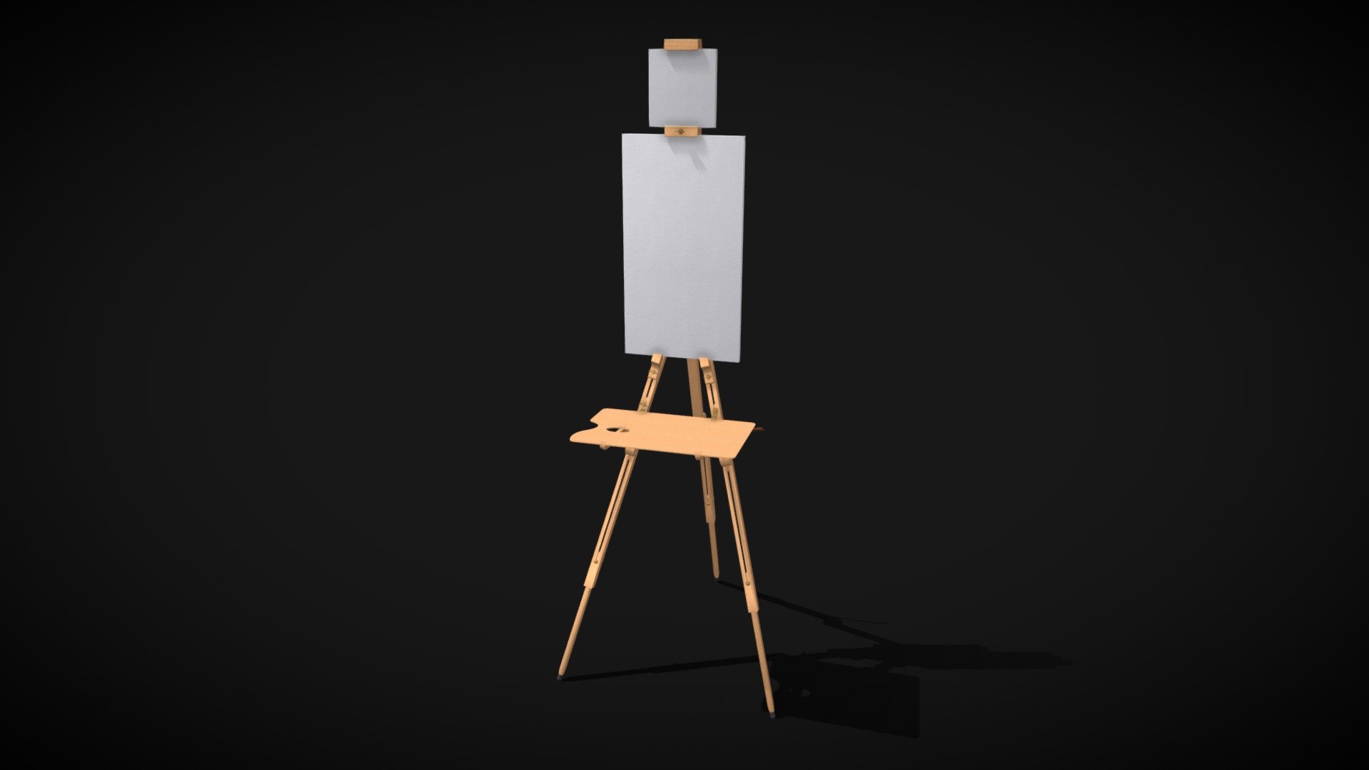 MABEF field easel M/27.M 3d model