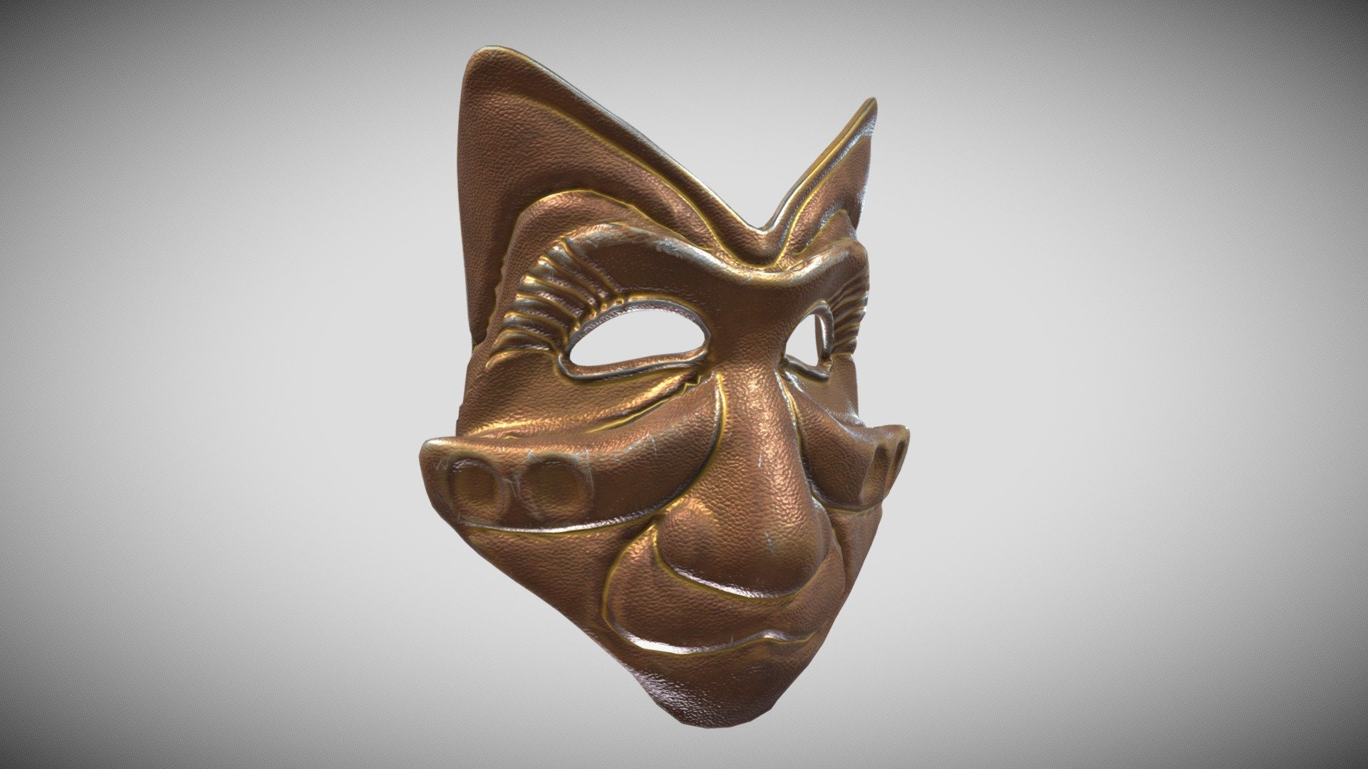 Maskerotto, also for Covid 3d model