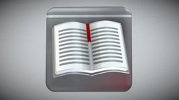 3D Book Icon