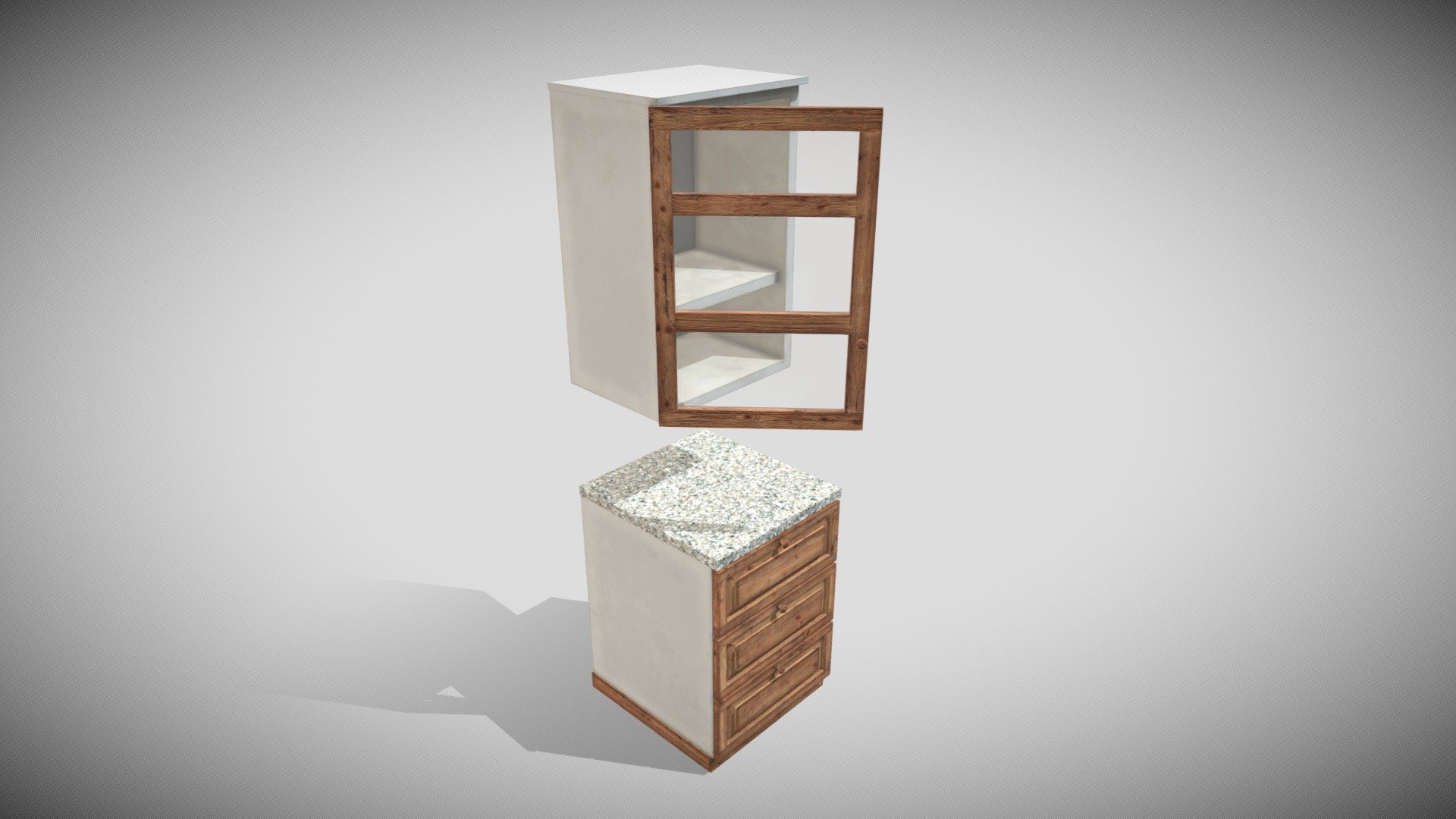 Kitchen Modules 3d model