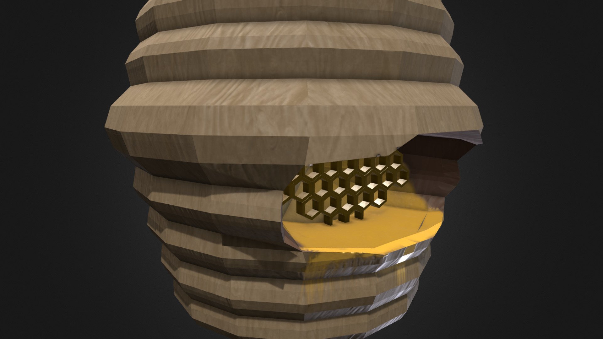 Hive 3d model