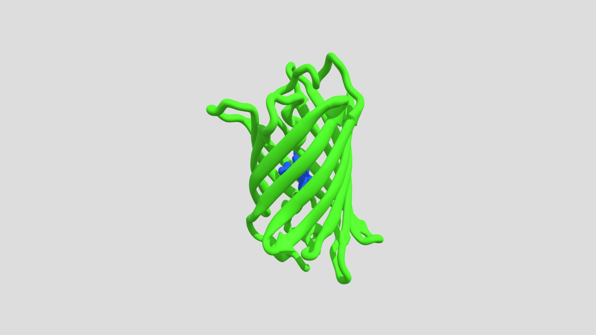 GFP 3d model