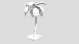 Cartoon Palm Tree