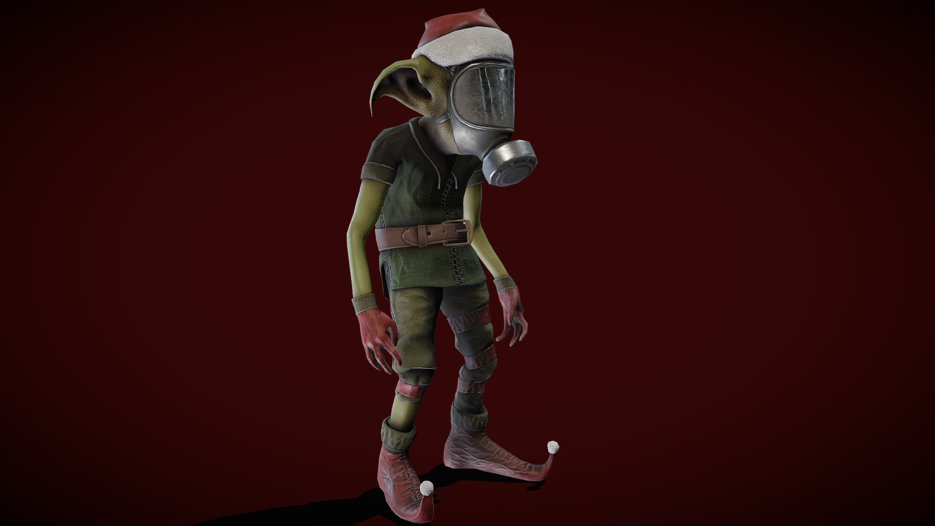 Evil Elf 3d model