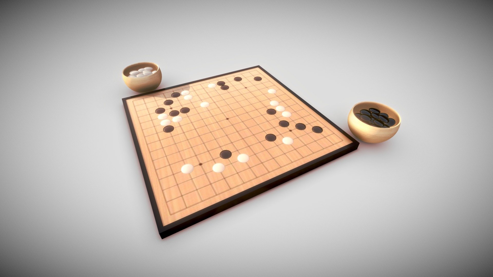 DAY04: BOARD GAME 3d model