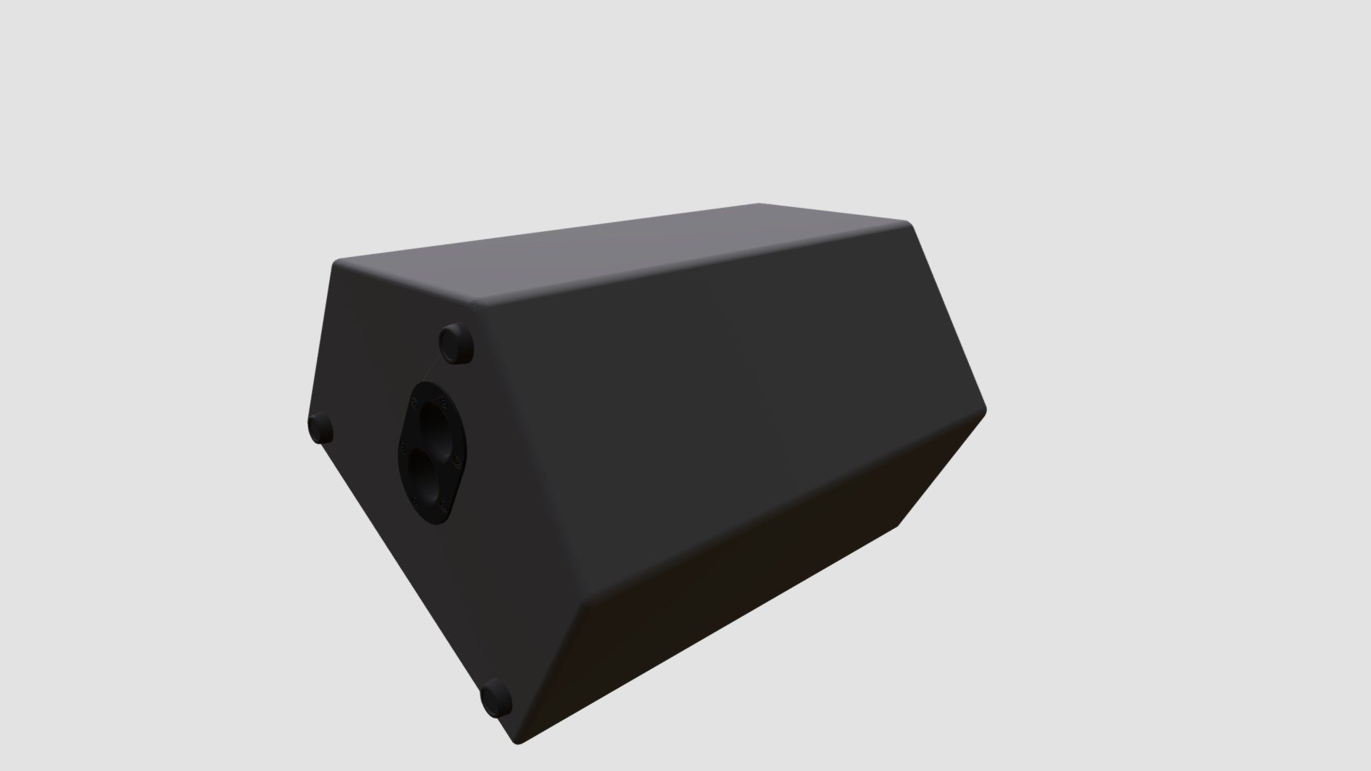 loudspeaker 3d model