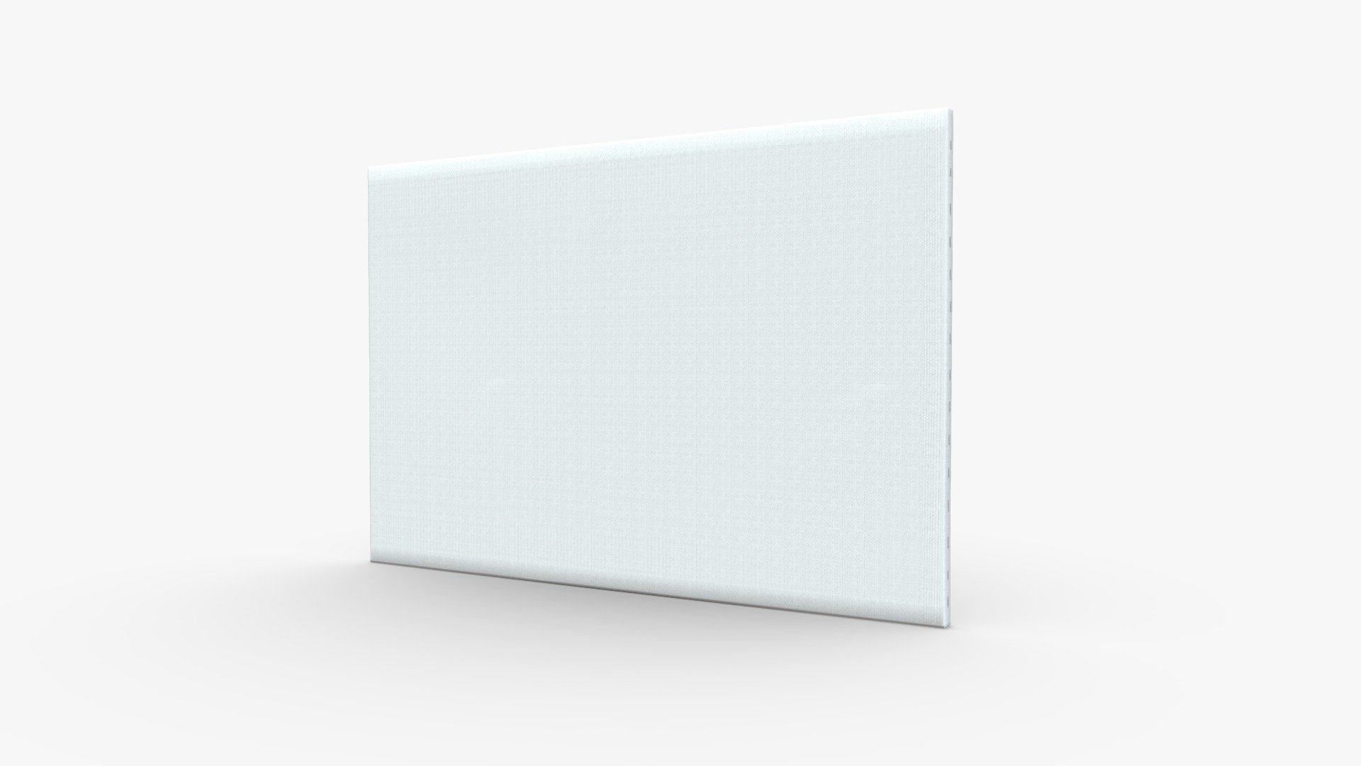 Blank Canvas 3d model