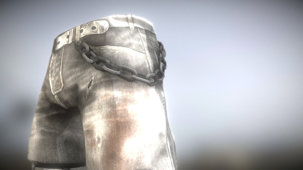 H1Z1 Chain Jeans 3d model