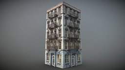 New York Background Building 5#