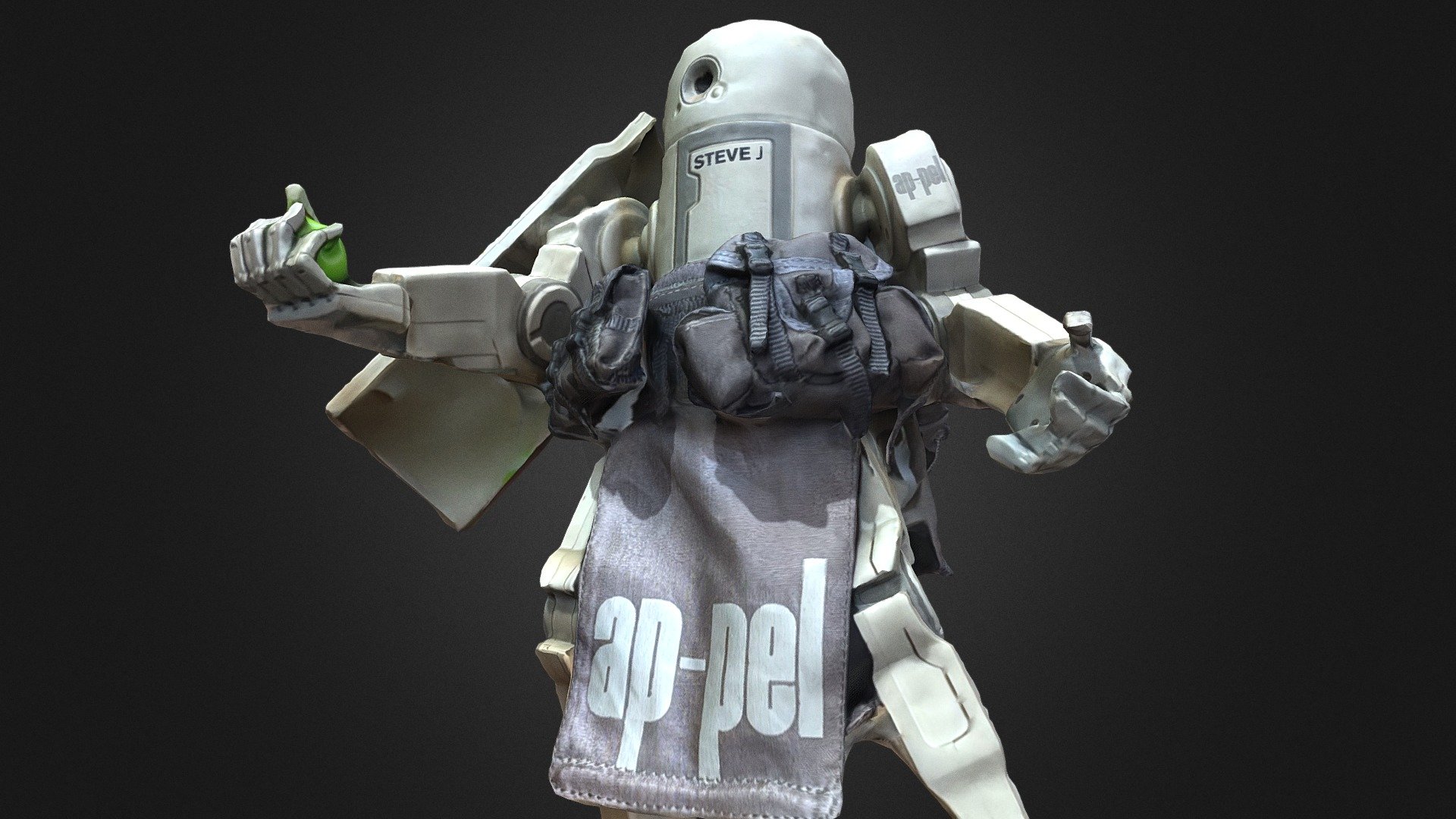 Ashley Wood World War Robot 3d model