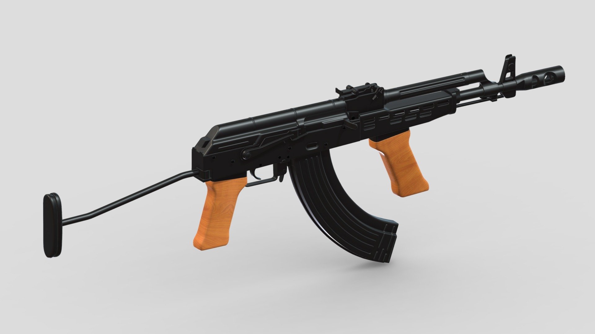 AMD-65 High Poly 3d model