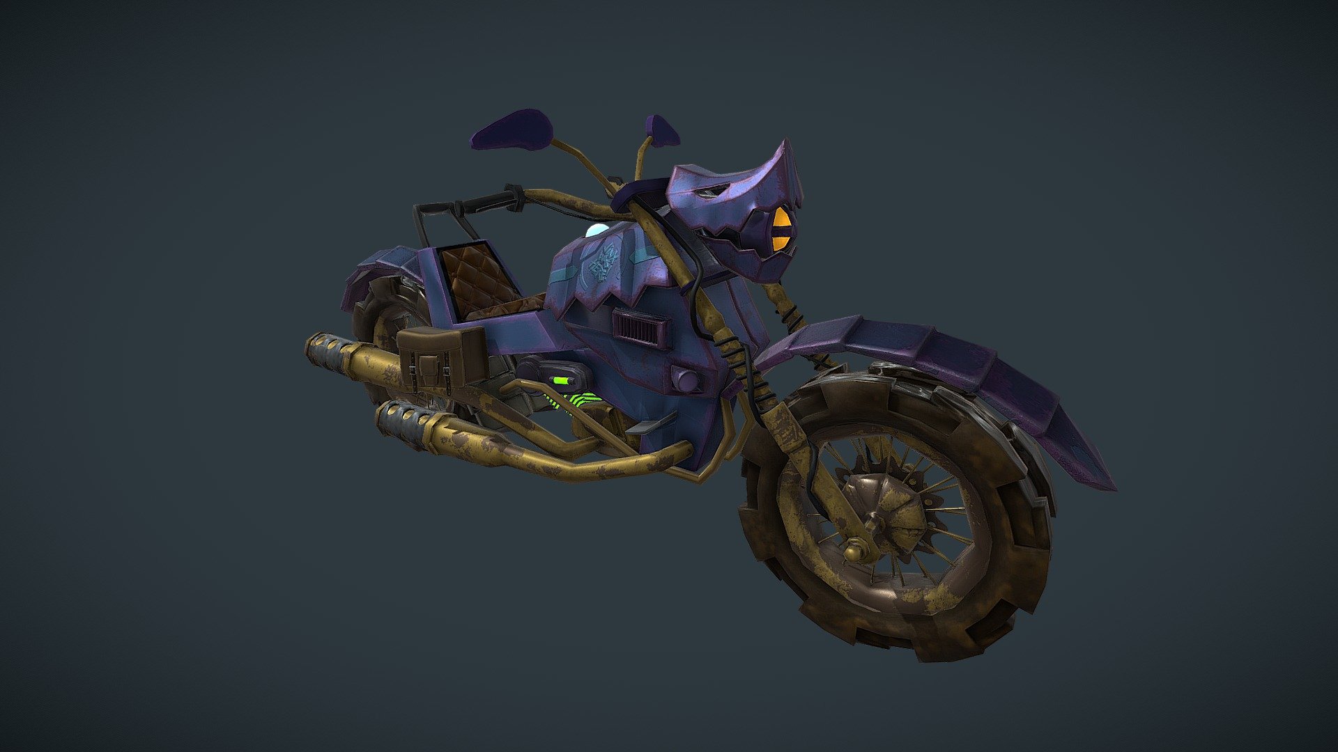 Motorcycle concept for Jinx 3d model