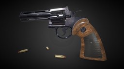 CG Revolver | PBR Render