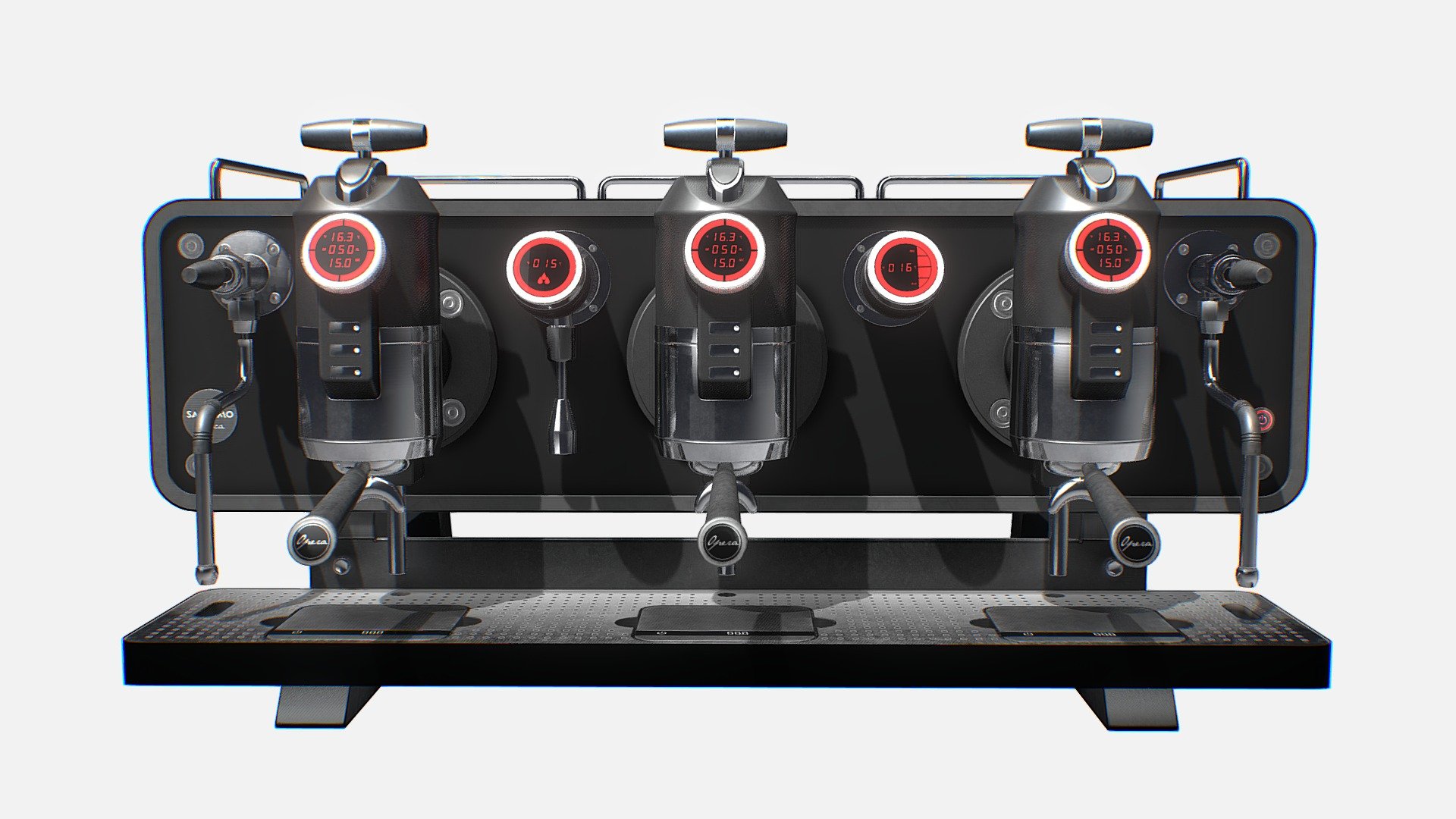 Sanremo Opera Coffee Machines 3d model