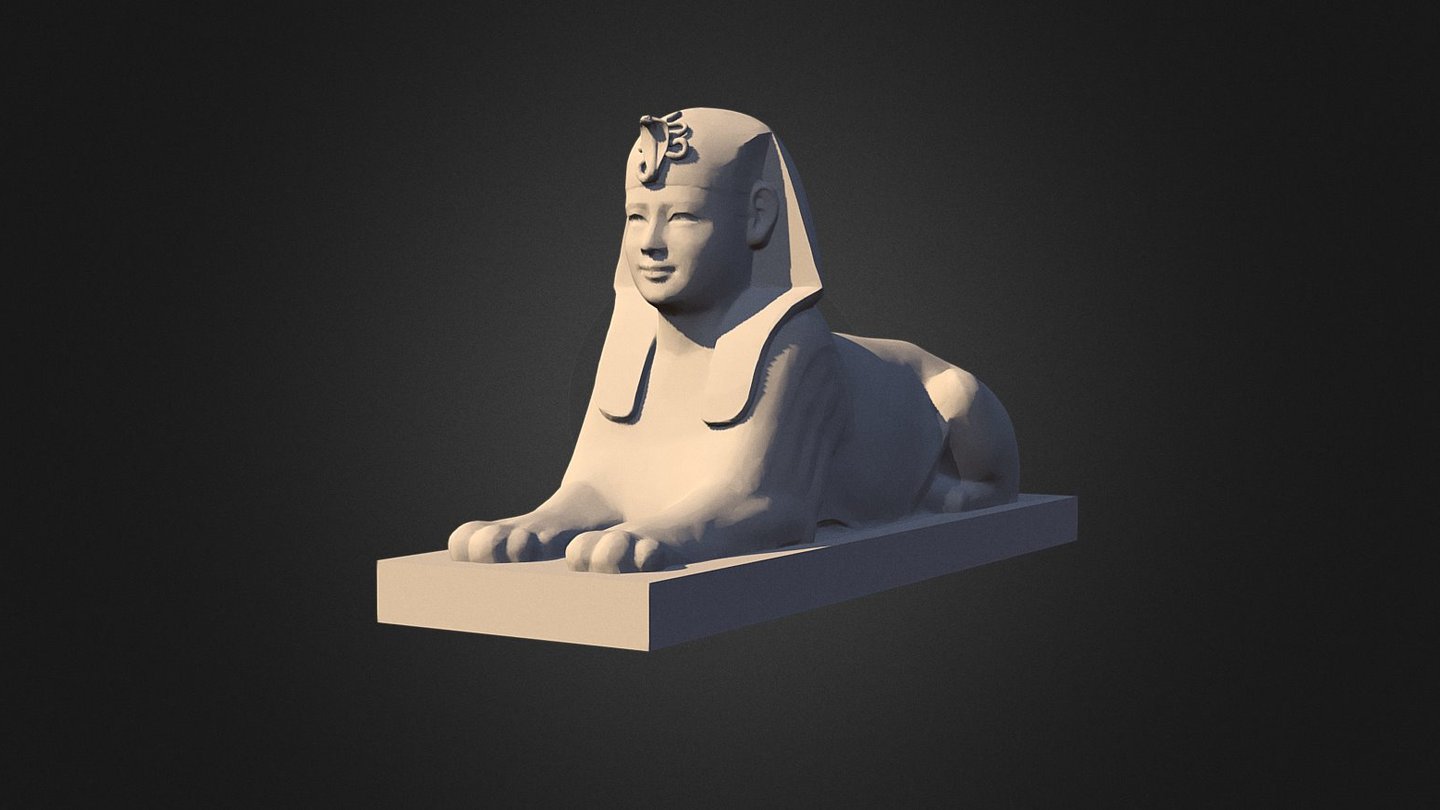 Sphinx 3d model