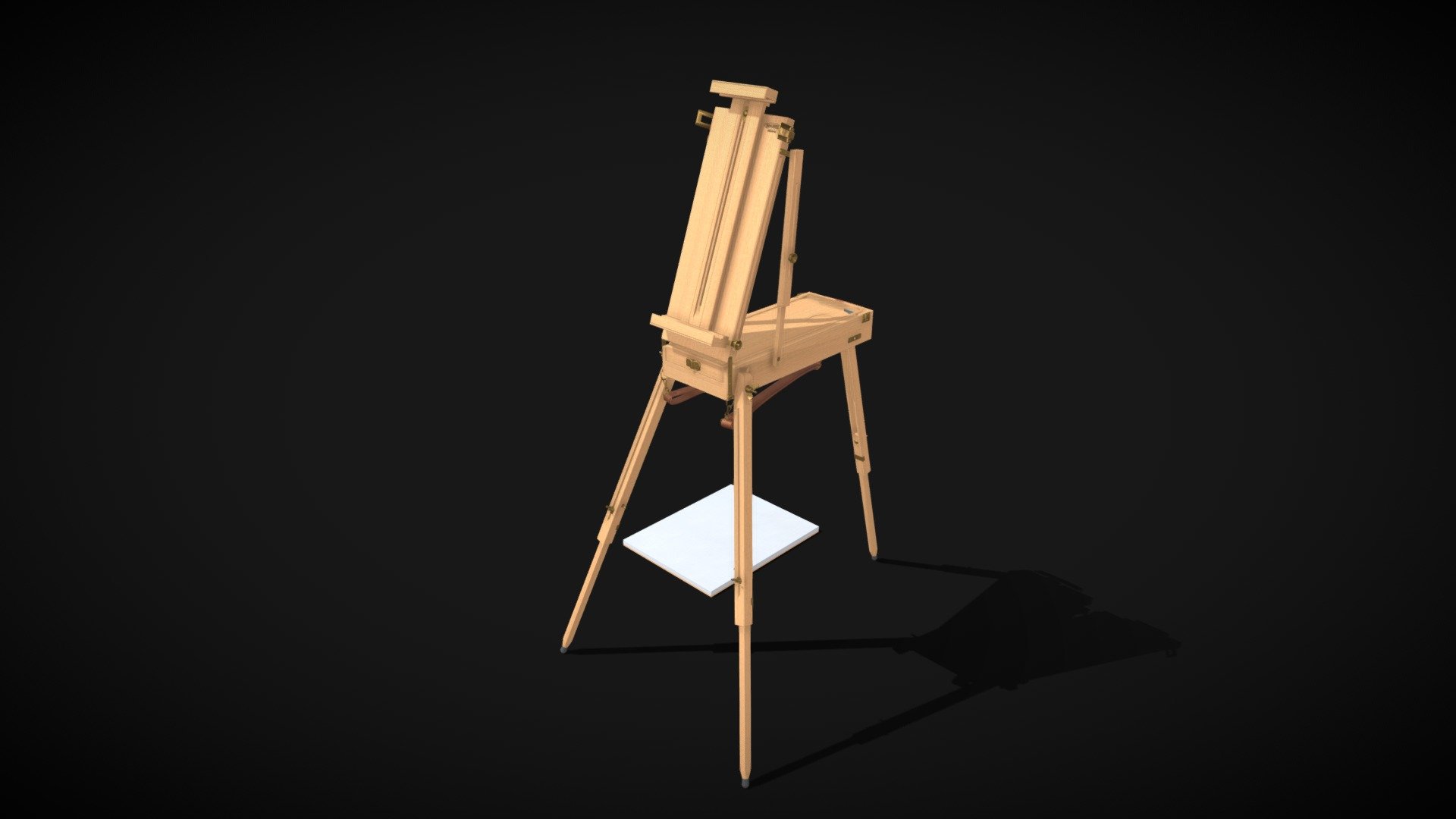 MABEF easel sketch box M/23 3d model