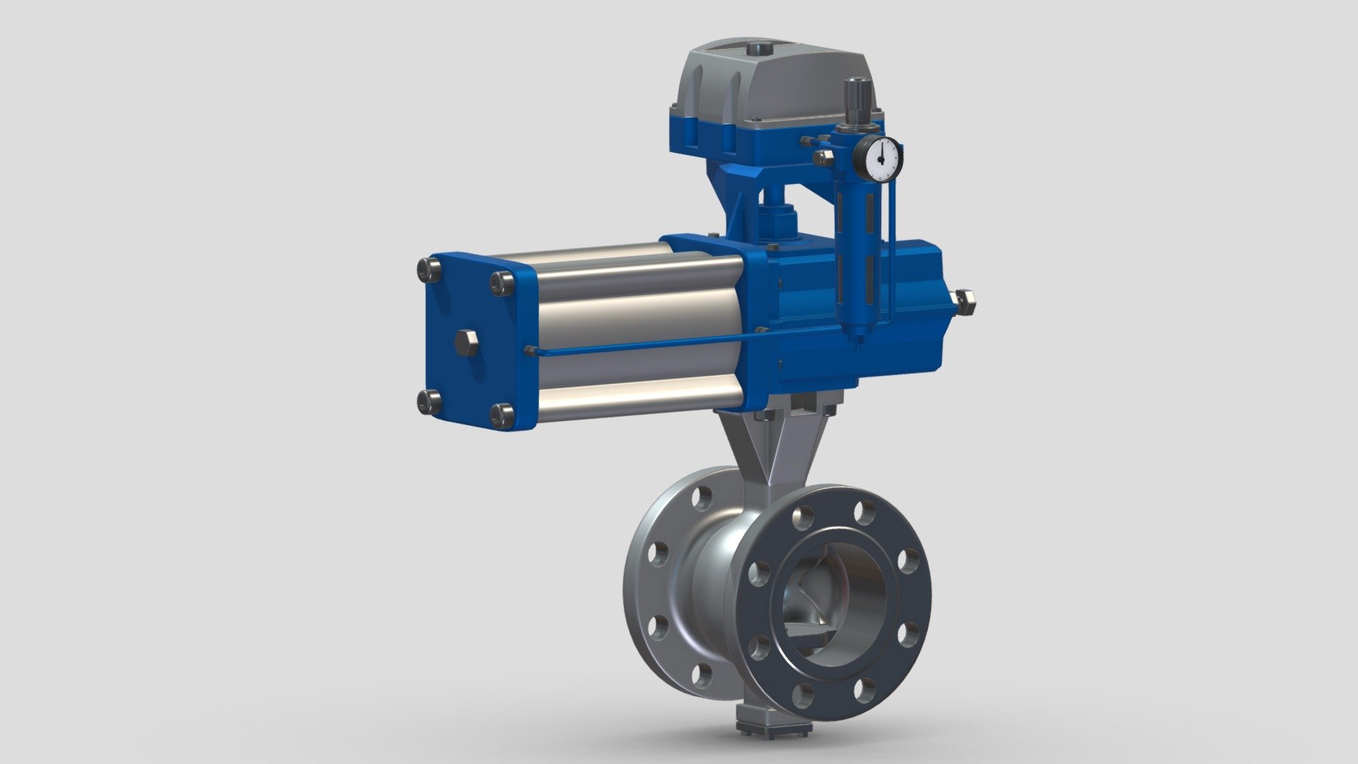 Segment Ball Valve 3d model