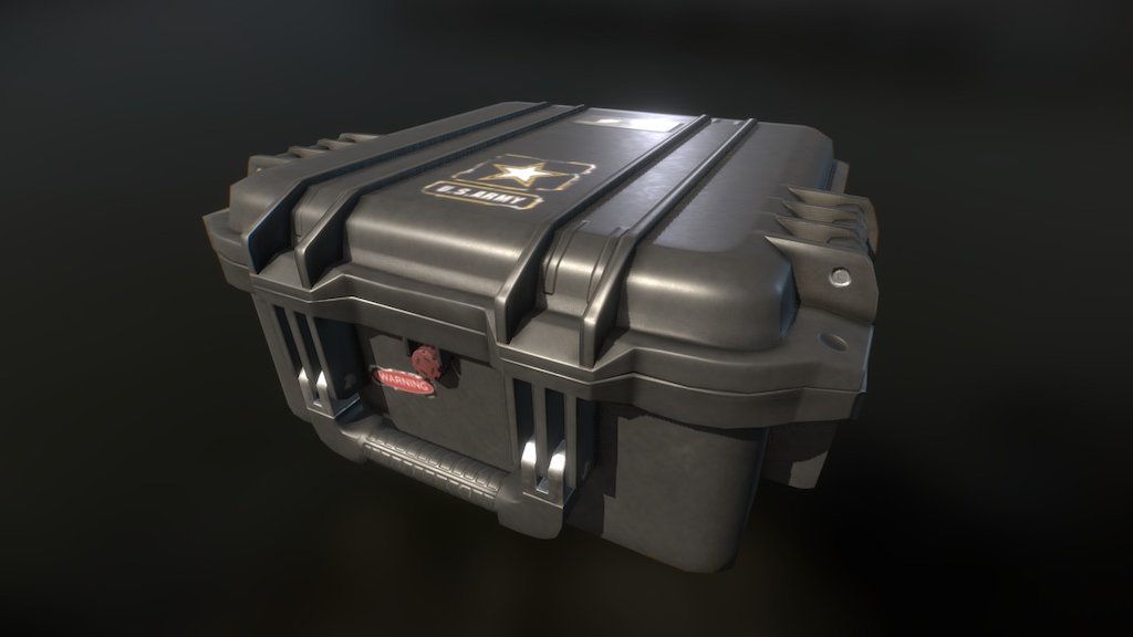 PBR Case 3d model