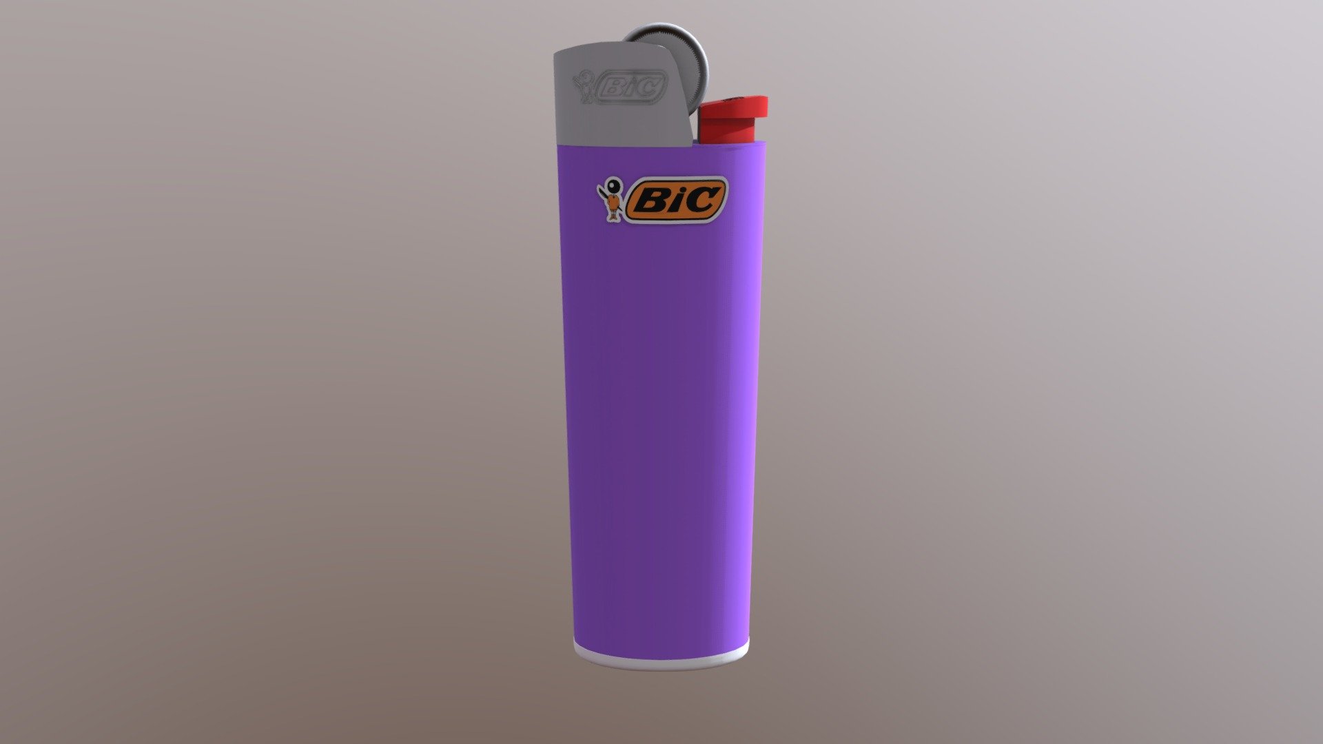 BIC Lighter 3d model