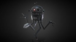 Sci-Fi Robot Drone