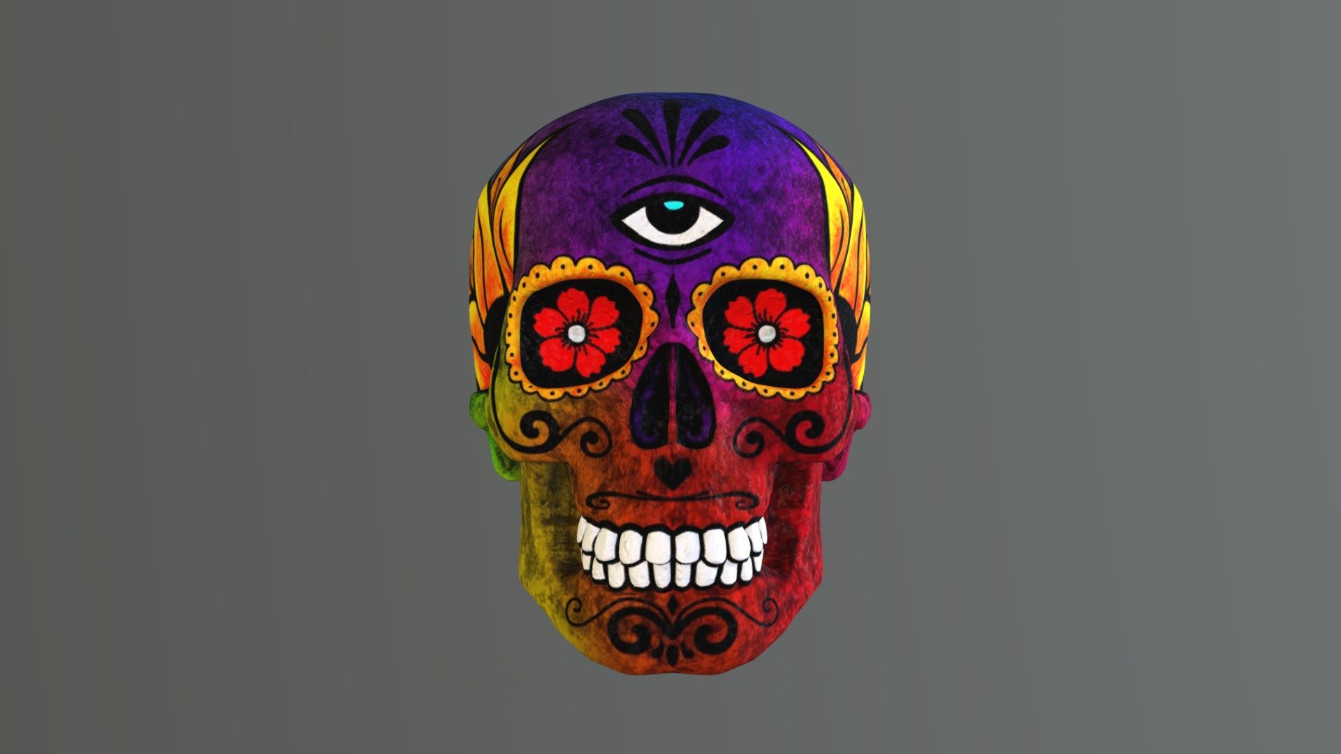 Sugar Skull 3d model