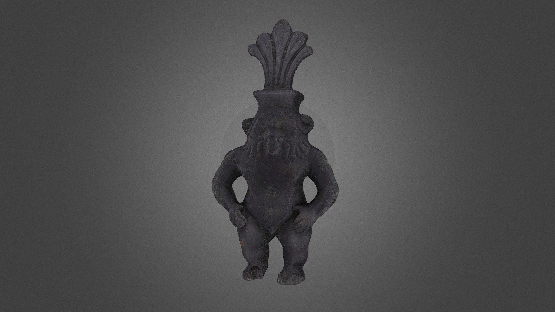 Bes Figurine: Bolton Museum Collection 3d model