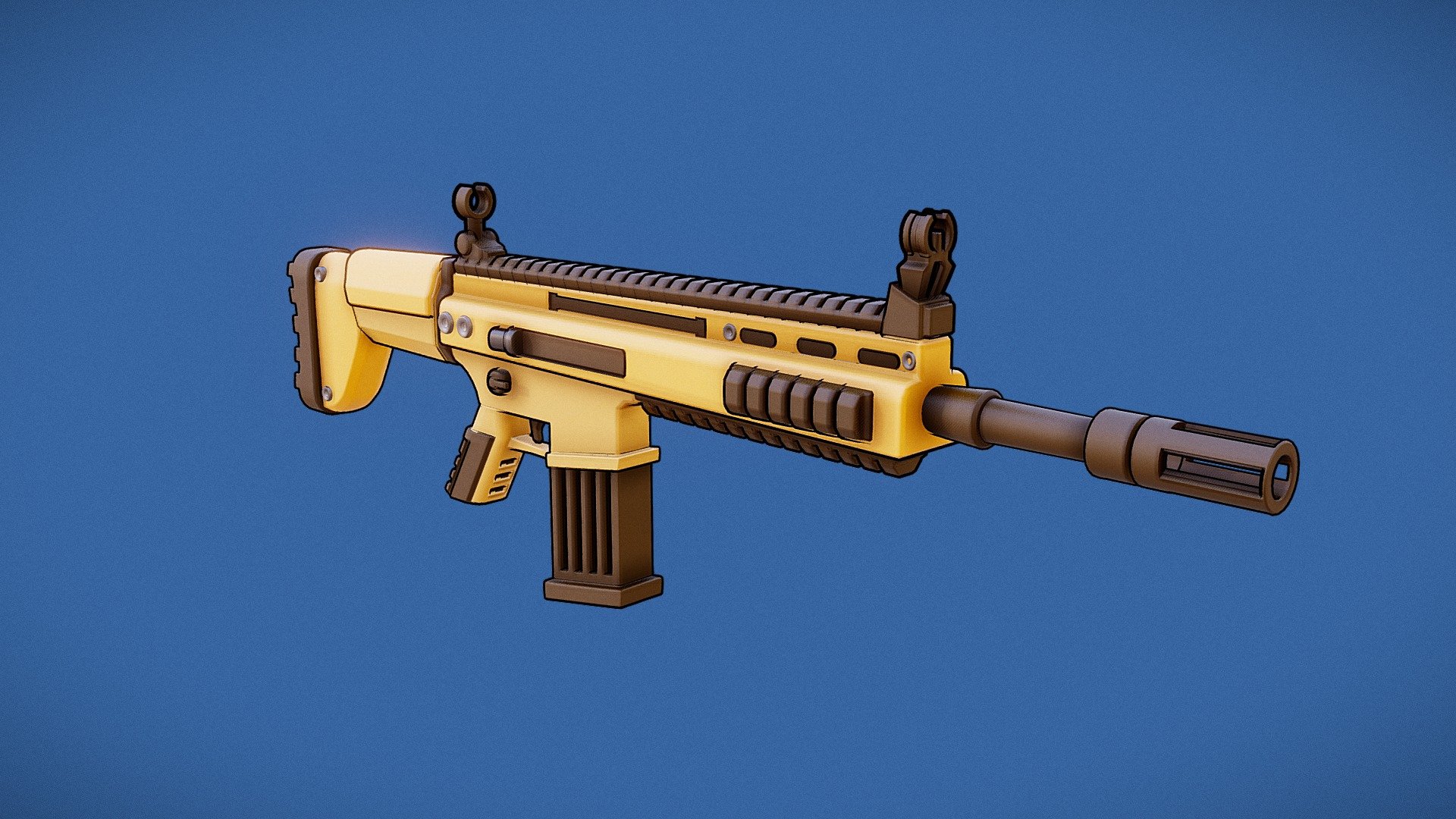 Scar-H 3d model