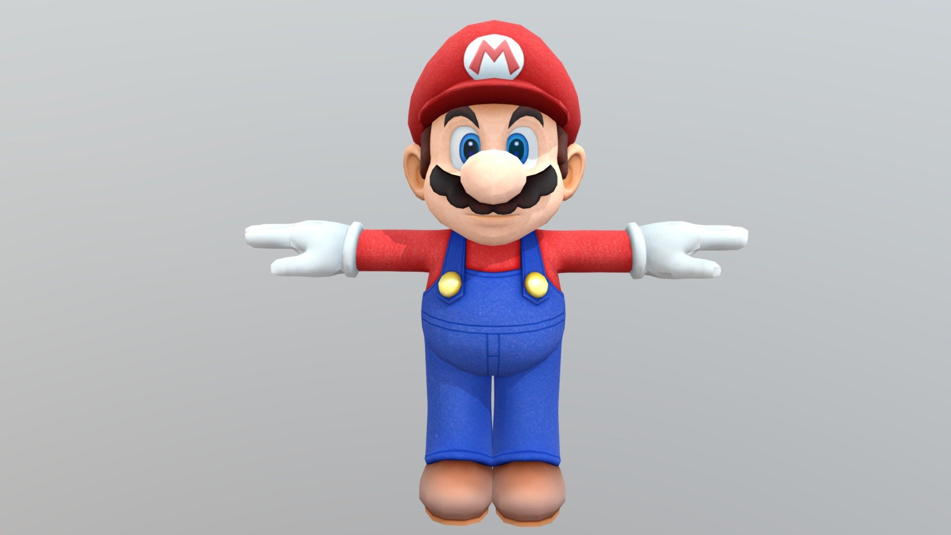 Mario (Mario Party 10) 3d model