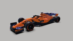 F1 2018 Mclaren Renault MCL33