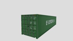 Shipping Container Evergreen