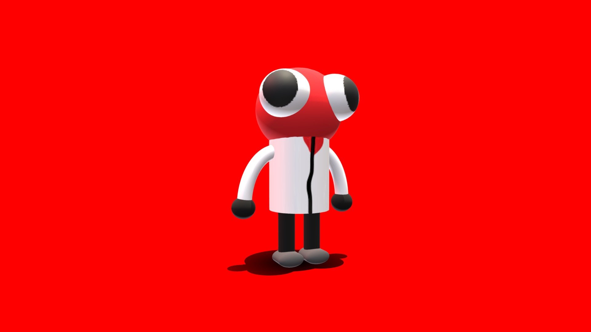 Little Red 3d model