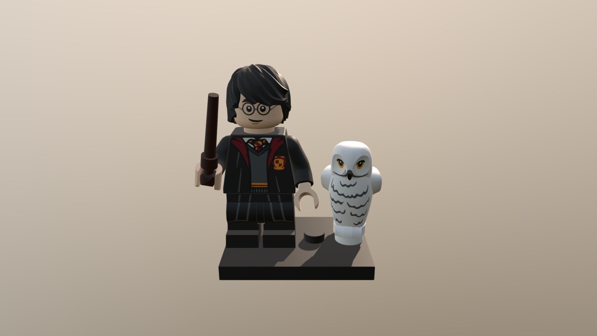 Harry Potter 3d model