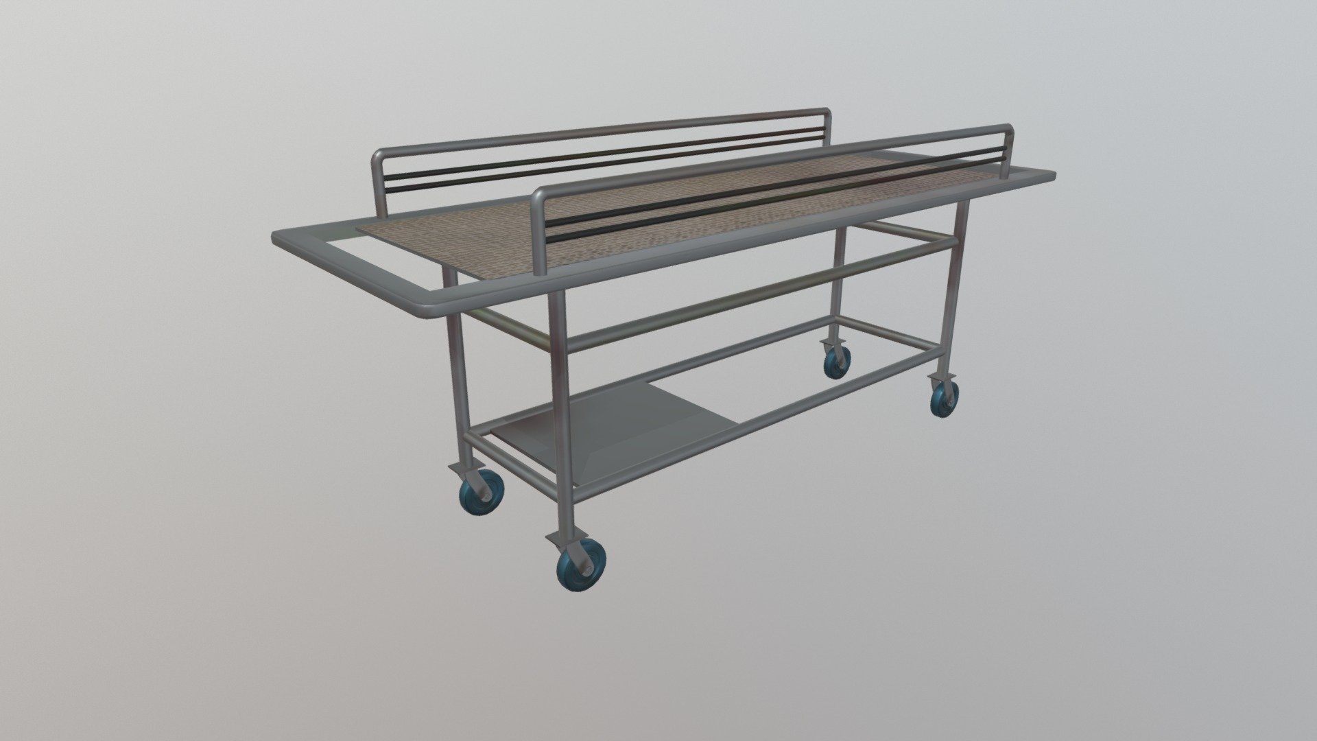 PARAMEDICS Ramsden Stretcher Trolley (wip) 3d model