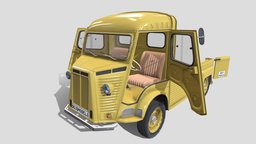 Generic 40s Van Pick Up with interior v3