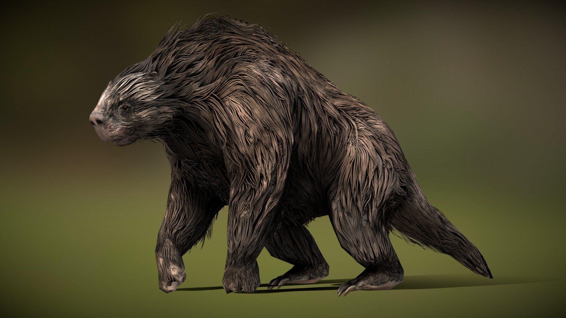 Megalonyx 3d model