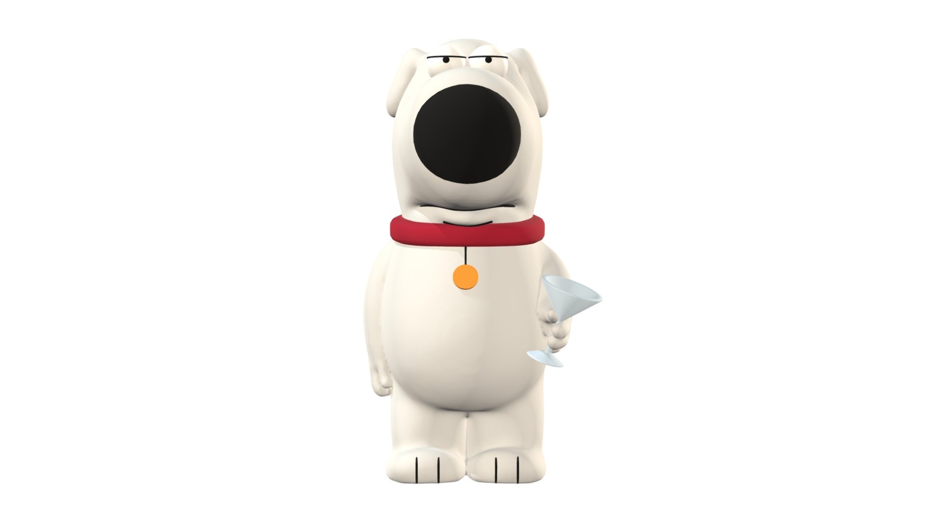 Brian Griffin 3d model