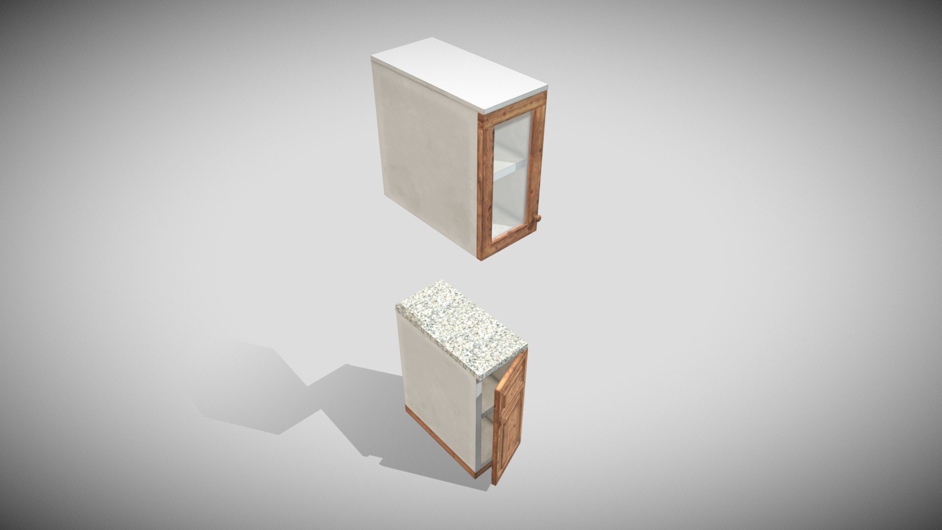 Kitchen Modules 3d model