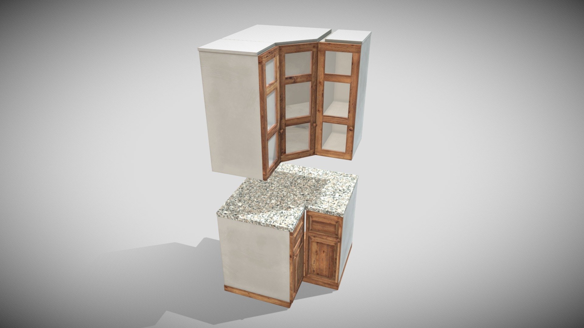 Kitchen Modules 3d model