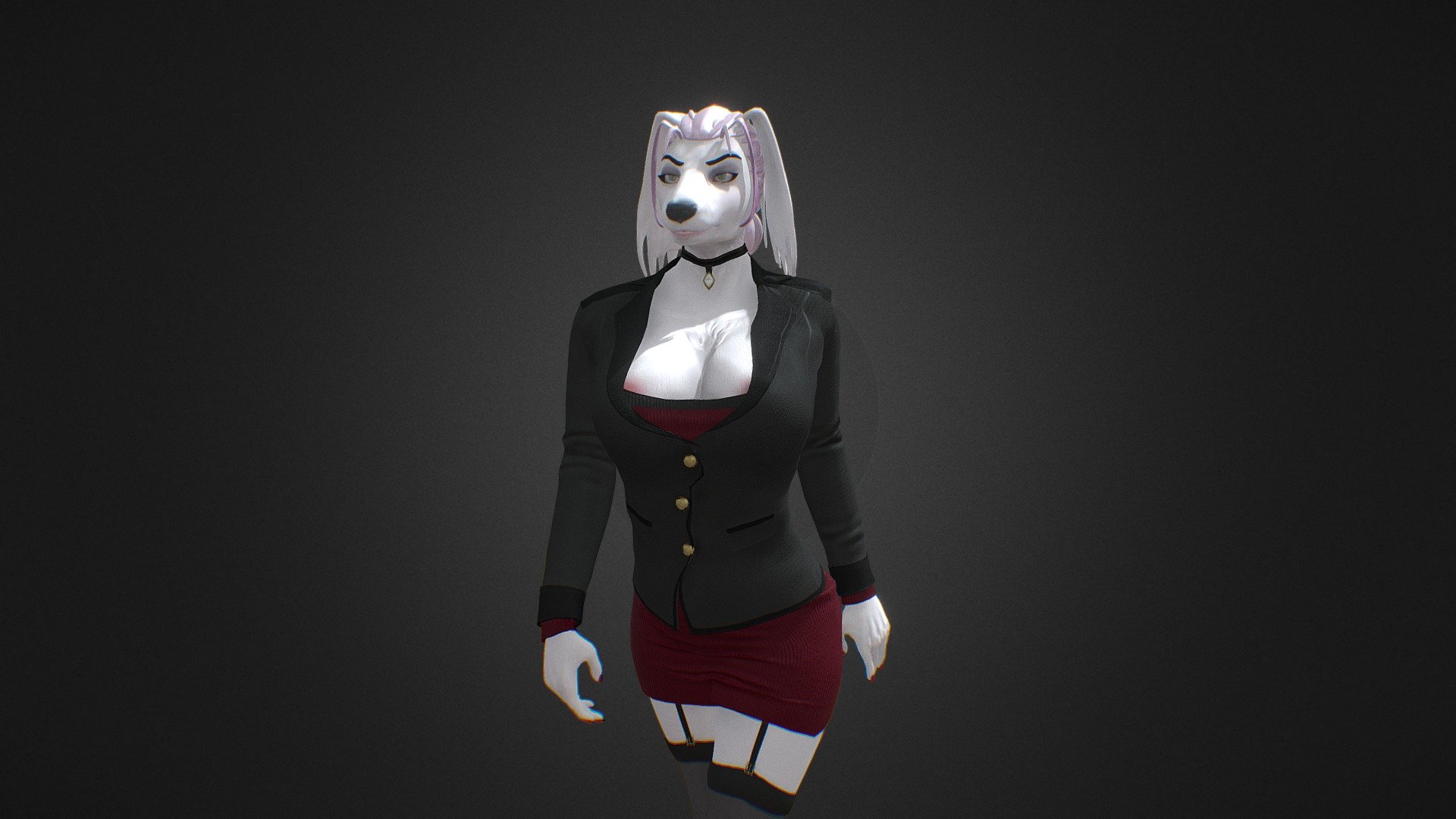 Audrey (NSFW) 3d model