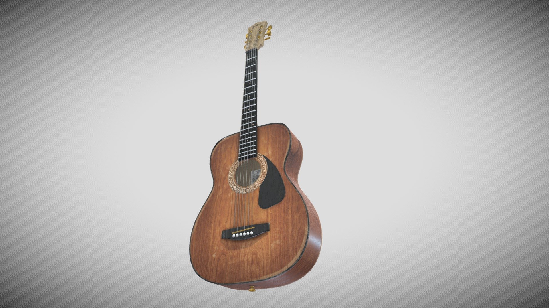 Classic Guitar 3d model