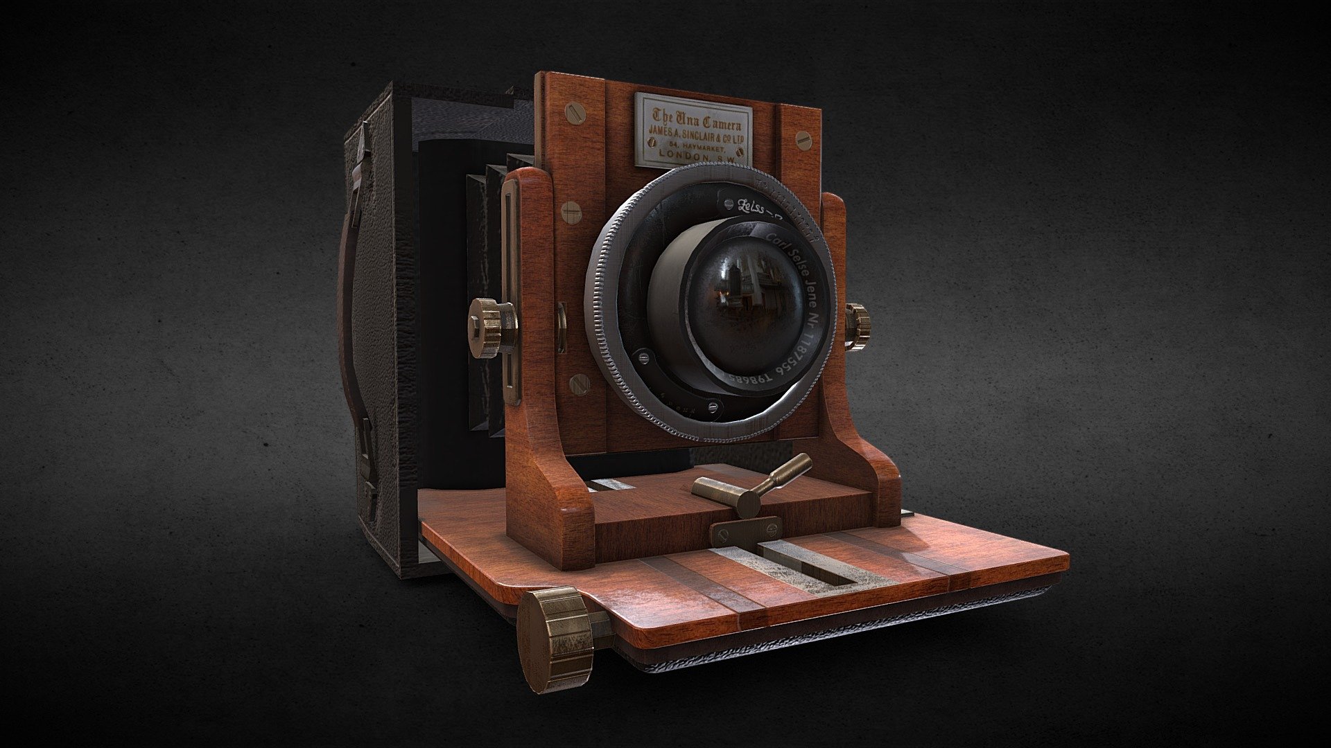 Antique Camera 3d model