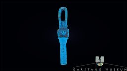 Faience Hathor Sistrum