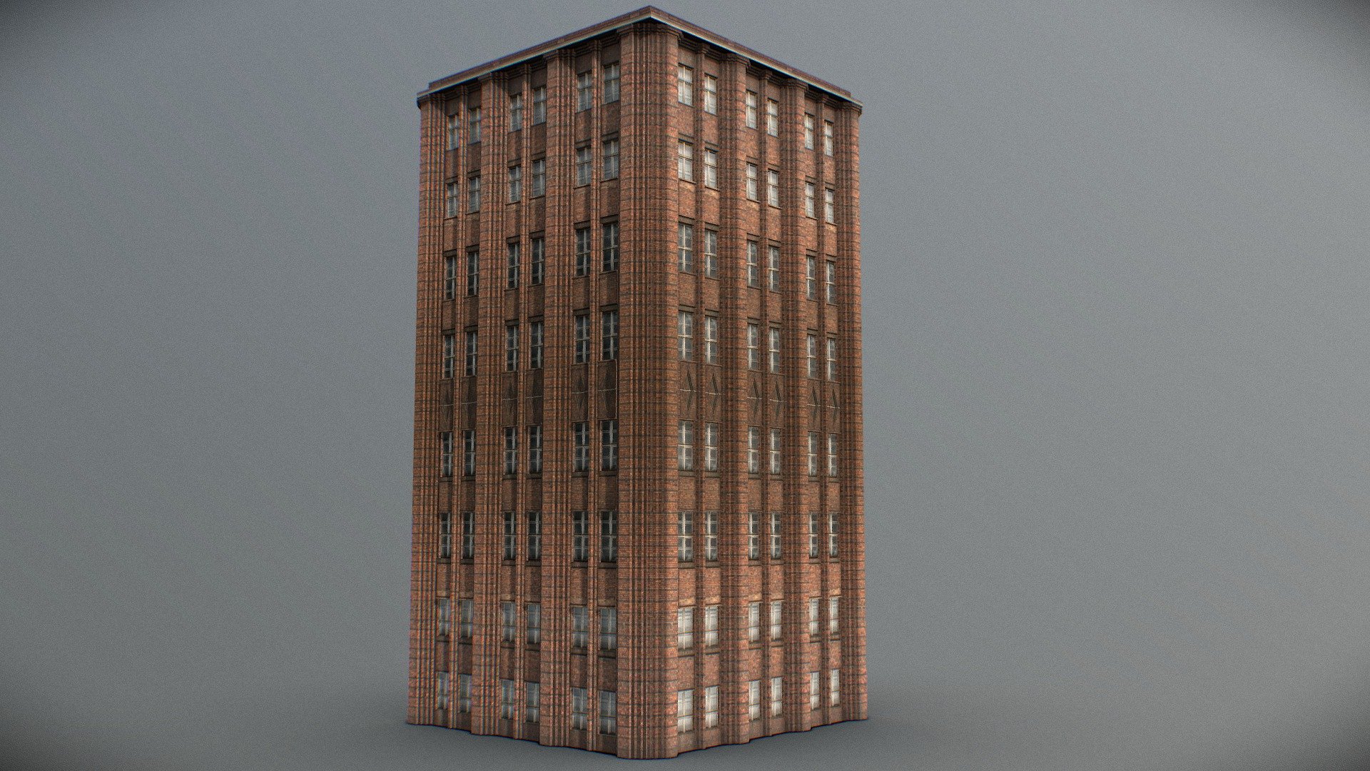 New York Background Building 1# 3d model