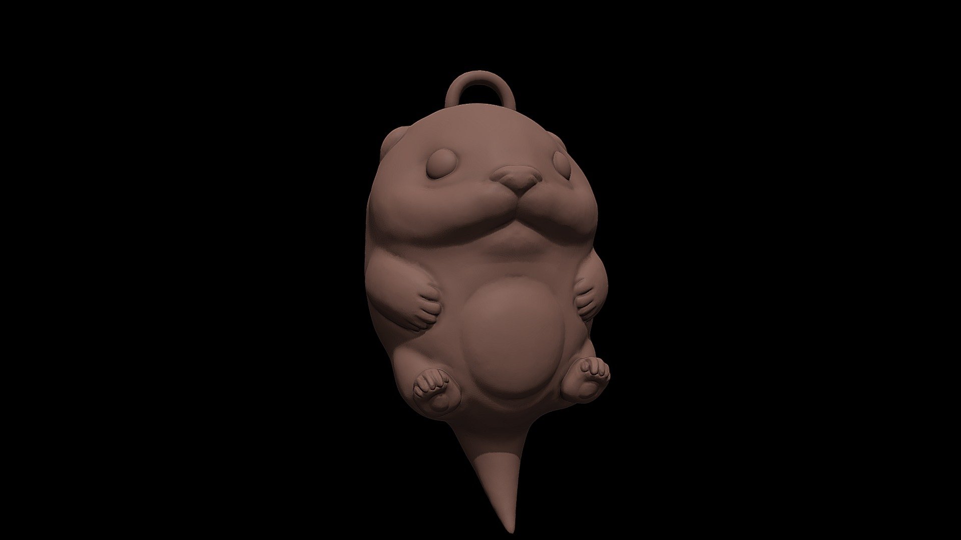 Otter Pendat Printable 3d model