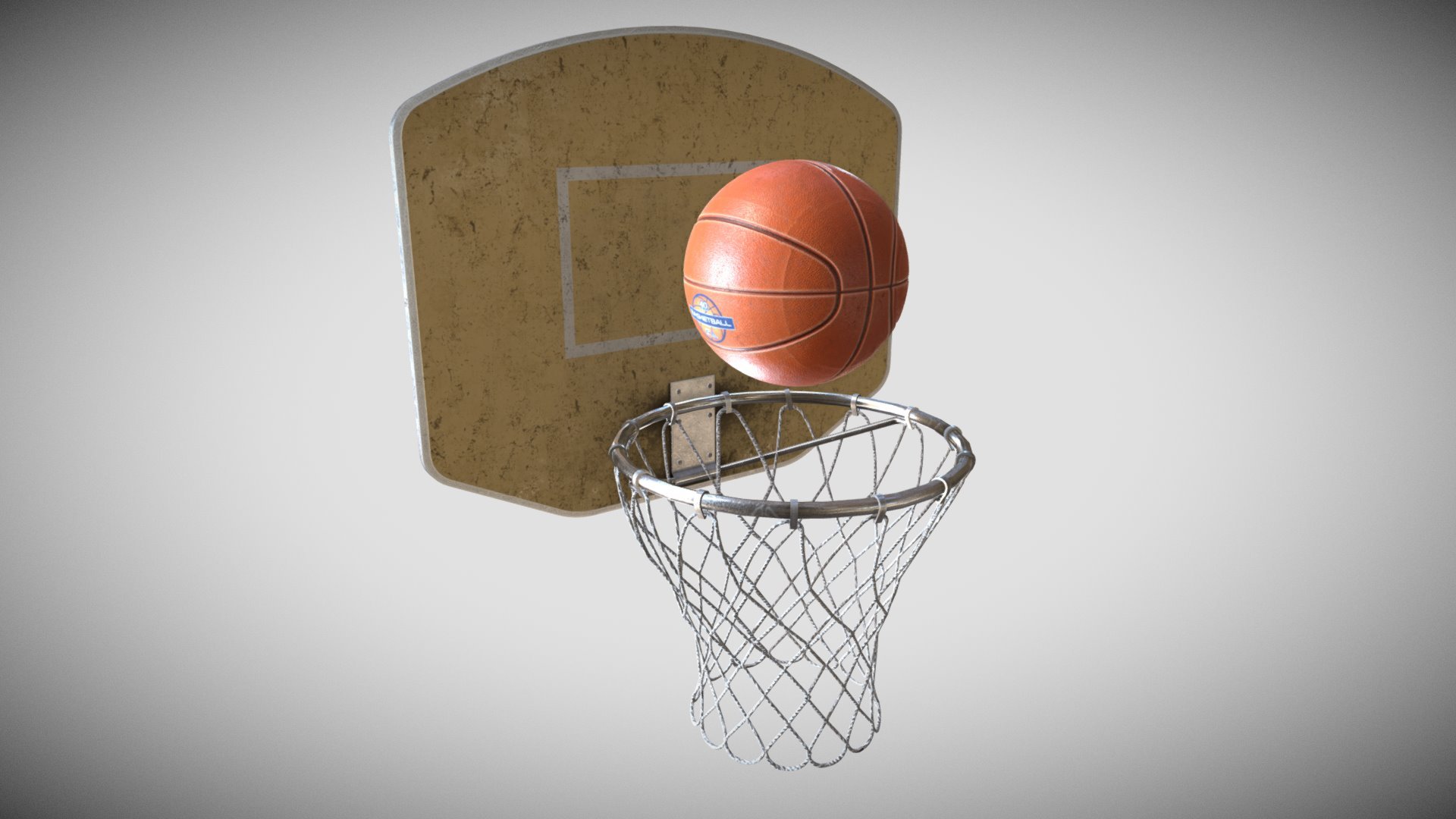 Basket Game 3d model