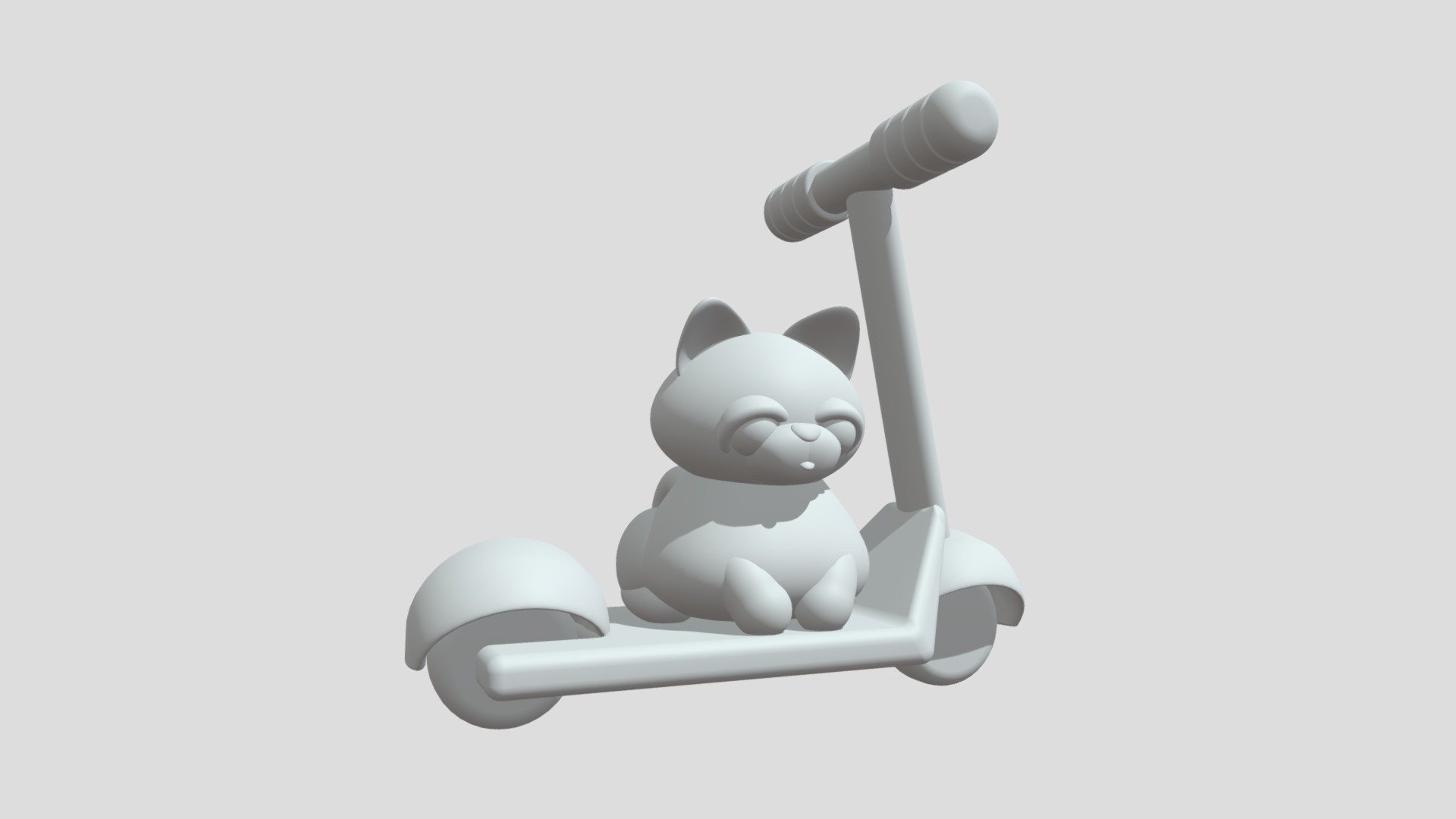 Scooter 3d model