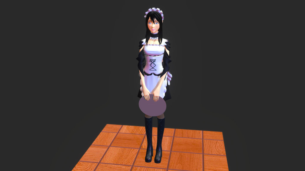 Misaki 3d model